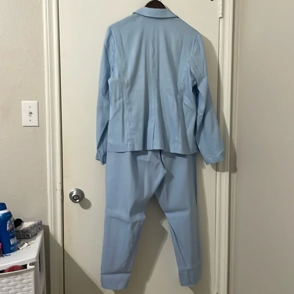 J. Jill Light Blue Pantsuit Size L - Picture 3 of 6
